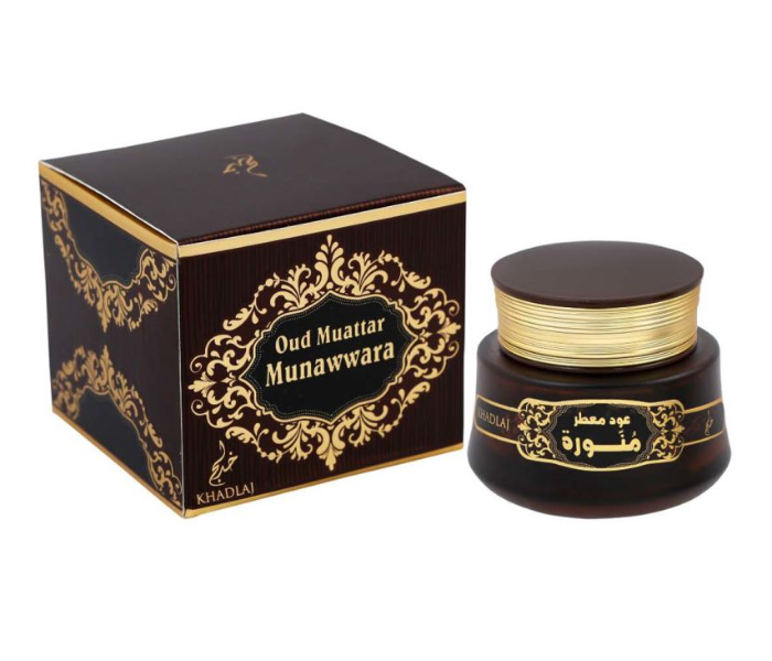 Express Delivery - Khadlaj 35g Oud Muattar Munawwara Incense - ID 61232