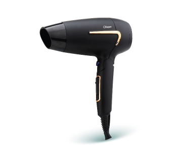 Express Delivery - Clikon CK3301 Professional Hair Dryer - Black - ID 62836