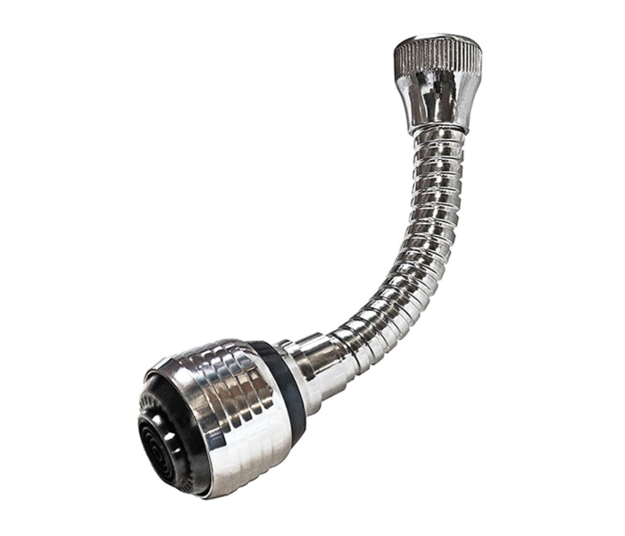 Express Delivery - Turbo Flex 360 Instant Hands Free Faucet Swivel Spray Sink Hose - Silver  - ID 61661