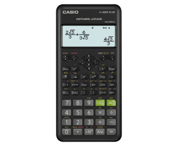 Express Delivery - Casio FX-82ESPLUS 2nd Edition Natural Display Non Programmable Scientific Calculator - Black - ID 61437