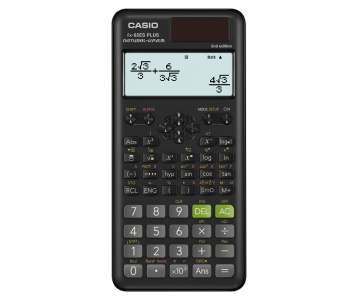 Express Delivery - Casio FX-85ESPLUS 2nd Edition Natural Display Non Programmable Scientific Calculator - Black - ID 61438