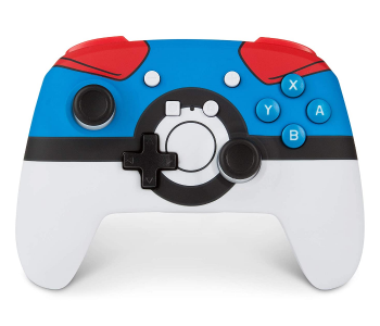 PowerA Enhanced Wireless Controller For Nintendo Switch Pokemon Poke Ball - Blue in OMAN