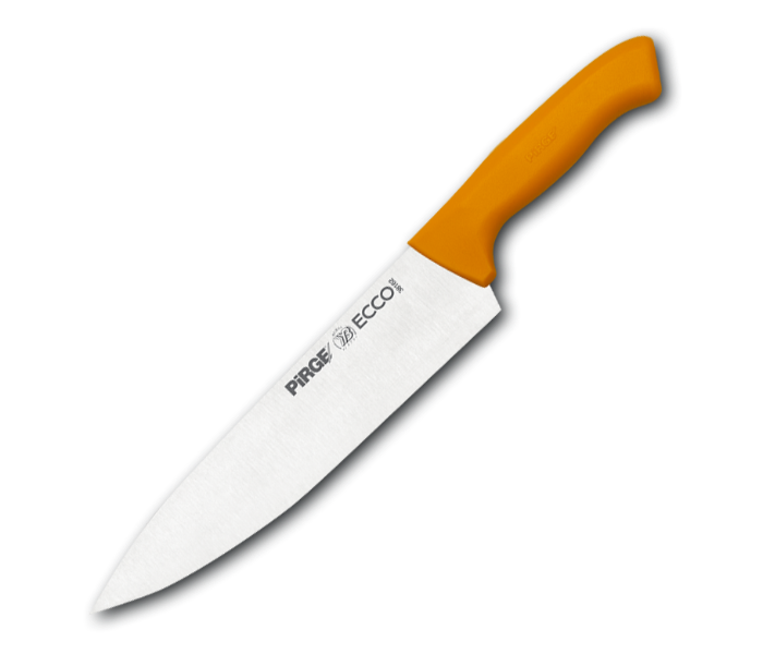 Express Delivery - Pirge PG-38162 23 cm Ecco Chef Knife - Yellow - ID 64951