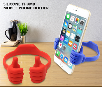 Silicone Thumb OK Design Stand Holder For Mobile Phones And Tablets Assorted Color in KSA