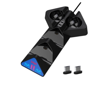 Ipega P4011 Tripod Charging Stand - Black in OMAN
