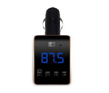 HeatZ Z8 3 In 1 Smart Universal FM Modulator - Black in OMAN