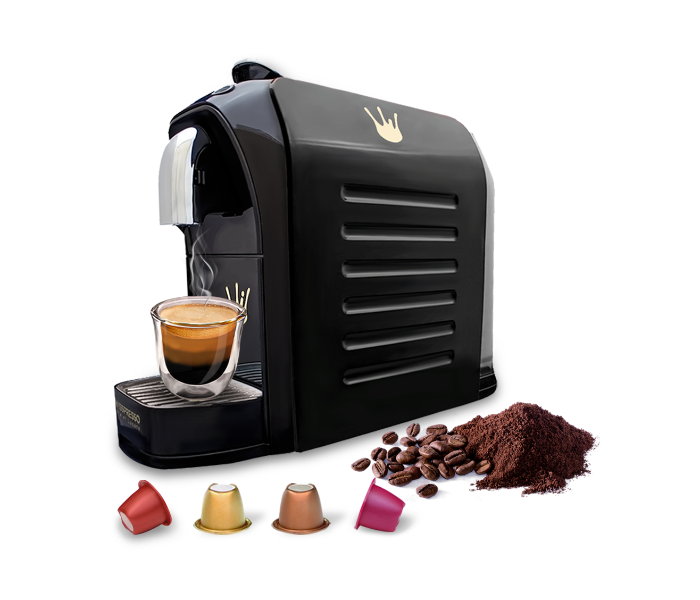 Swiss Presso Nespresso Compatible Espresso Coffee Machine - Black in UAE