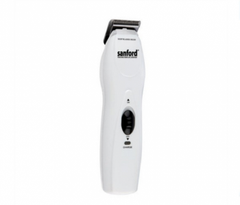 Express Delivery - Sanford SF1960HC BS Rechargeable Hair Clipper - White - ID 46307