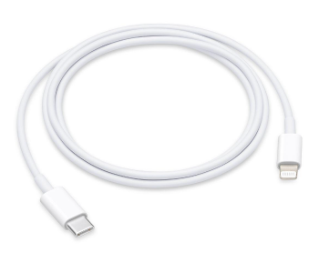 Express Delivery - USB Type C To Lightning Data Charging Cable for Apple Devices, White - ID 66092