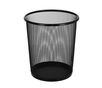 Express Delivery - Royalford RF9796 Mesh Waste Bin - Black - ID 66362