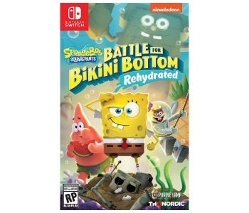 Spongebob Square Pants Battle For Bikini Bottom Rehydrated Game For Nintendo Switch in OMAN