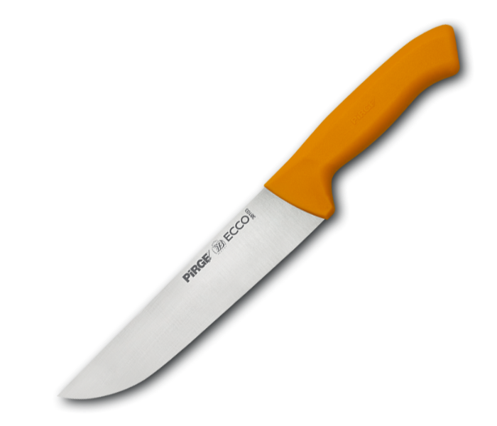 Express Delivery - Pirge PG-38103 19 cm Ecco Butcher Knife - Yellow - ID 64969