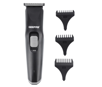 Express Delivery - Geepas GTR8126N Rechargeable Trimmer – Black - ID 64070