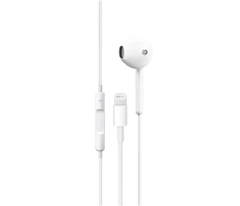 HeatZ ZE20 Single Side IPhone X Earphone With Lightning Connector - White in OMAN