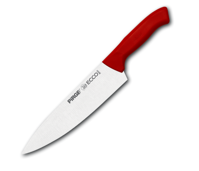 Express Delivery - Pirge PG-38161 21 cm Ecco Chef Knife - Red - ID 64961