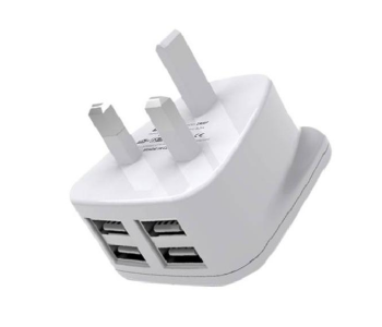 HeatZ ZAI10 Four Port Smart Fast Home Charger - White in OMAN