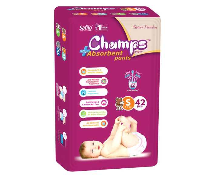 Champs Small 42 Pants Baby Diaper in UAE