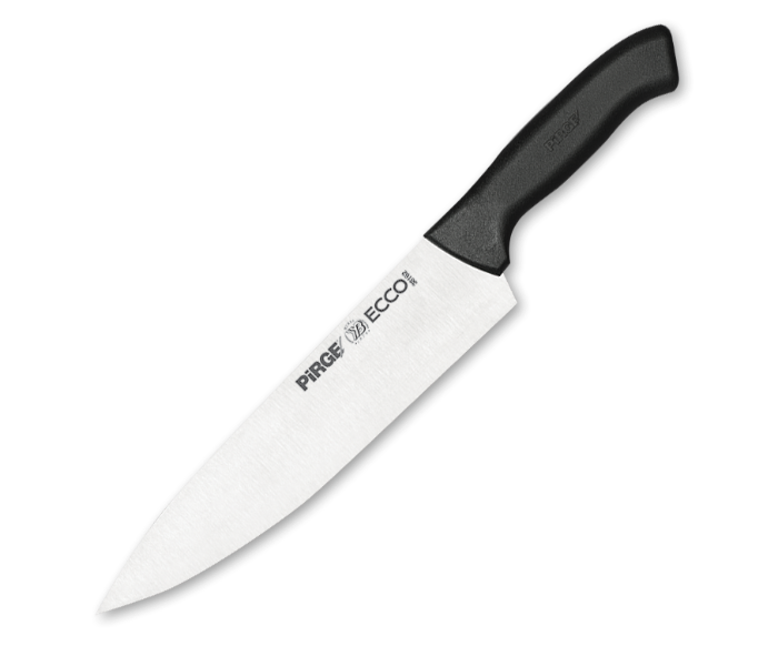 Express Delivery - Pirge PG 38162 BK Ecco Chef Knife 23 Centimeters Black - ID 64988