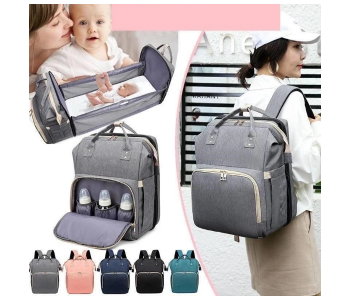 Jongo Multi Purpose Baby Care With Backpack Bag - Dark Blue in UAE