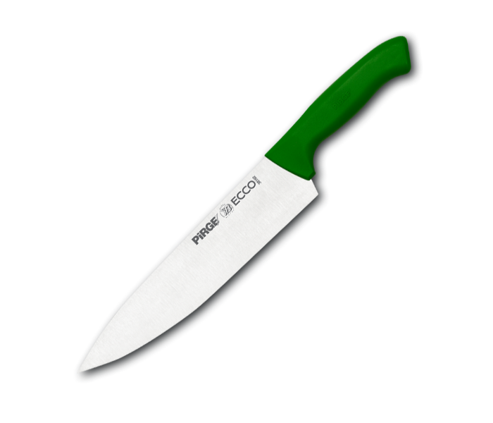 Express Delivery - Pirge PG-38162 23 cm Ecco Chef Knife - Green - ID 64954