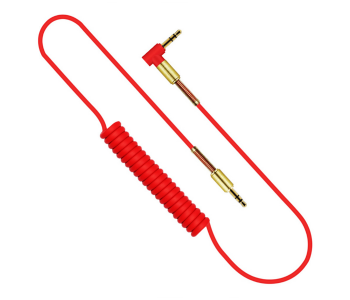 HeatZ ZX01 1 Meter 3.5 Mm Stereo AUX Cable - Red in OMAN