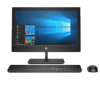HP 400 G4 AiO 20 Inch Intel Core I5 8500T 4GB RAM 500GB HDD Windows 10 Professional All In One Computer - Black in UAE