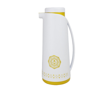 Milton 1 Liter Vacuum Insulated Flask Cafetressa - White in KSA