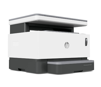 HP 4RY26A 1200 Watts Neverstop Laser Multi-Function Direct Wi-Fi Printer With Google Cloud Print -White And Black in UAE