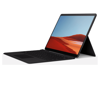 Microsoft Surface Pro X SQ1 QJY-00005 16GB RAM 512GB SSD LTE Windows 10 Pro - Black in OMAN