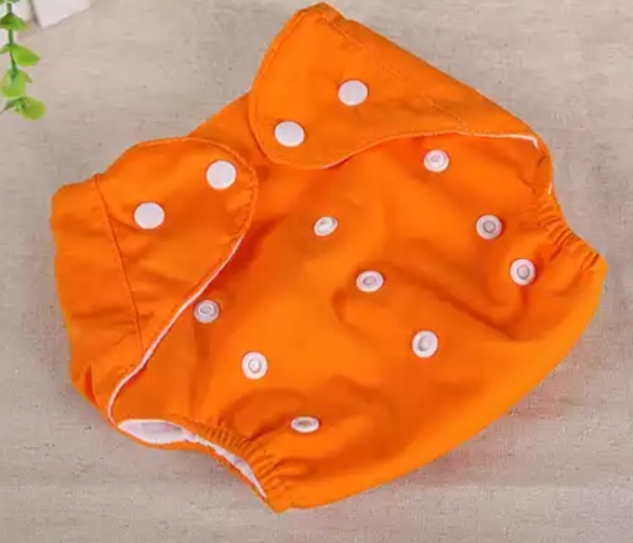 Express Delivery - Vavas BPL03 Baby Daiper Cloth With Inserts - Orange - ID 68519