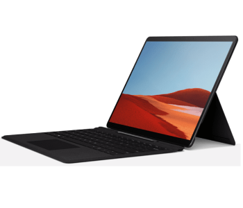 Microsoft Surface Pro X SQ1 8GB RAM 256GB SSD LTE Windows 10 Pro - Black in OMAN