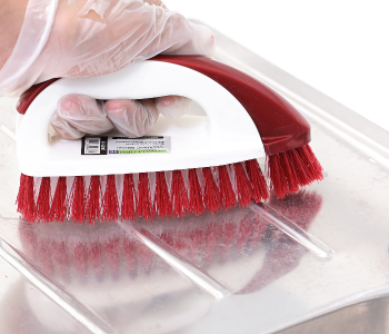 Royalford RF6988 Plastic Cleaning Brush - White And Red in UAE