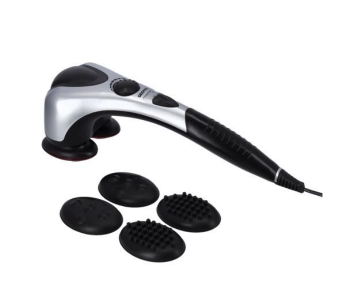 Geepas GM86044 Double Head Massager - Black And Silver in KSA