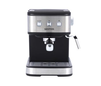 Krypton KNCM6231 1.5 Liter Cappuccino Maker - Black And Silver in UAE