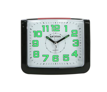 Krypton KNWC6117 Bell Analog Alarm Clock - Black in UAE