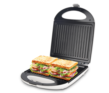 Express Delivery - Clikon CK2447 Sandwich Maker 1400 Watts- White - ID 68936