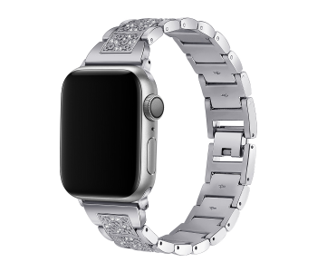 Promate FROST-38ML 38mm Bracelet Watch Strap For Apple Watch - Silver in UAE