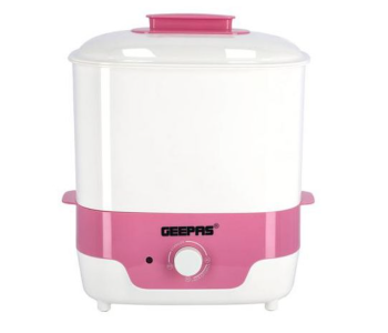 Express Delivery - Geepas GBW63033 Baby Bottle Sterilizer- Pink - ID 70626