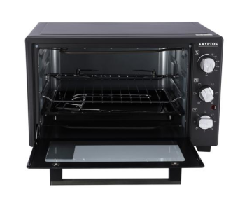 Krypton KNO6246 45 Liter Electric Oven With Rotisserie - Black in UAE