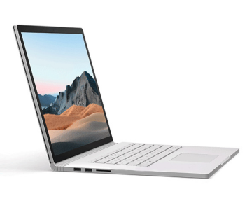 Microsoft Surface Book 3 TLQ-00013 15 Inch 10th Gen Intel Core I7-1065G 32GB RAM 512GB SSD NVIDIA GeForce RTX 3000 Windows 10 Pro - Platinum in OMAN