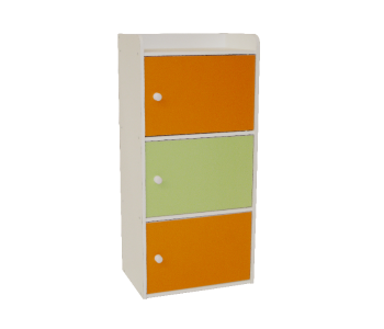 SS007 Storage Shelf With 3 Compartment - White in KSA