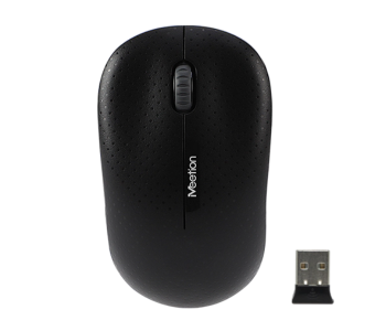 Meetion R545 Cordless Optical USB Computer 2.4GHz Wireless Mouse - Black in UAE