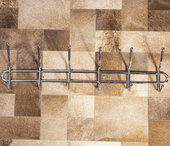 Royalford RF4705 Metal Hanger With 6 Hooks - Silver in UAE