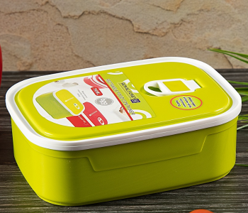 Royalford RF7222GR 790ml Rectangle Food Container - Green in UAE
