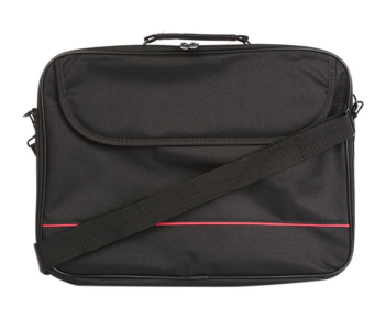 Express Delivery - Padded Strap 15.6 inch Laptop Bag - Black - ID 71352