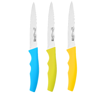 Royalford RF5387 3 Pieces Utility Knife Set - Multi Colour in UAE