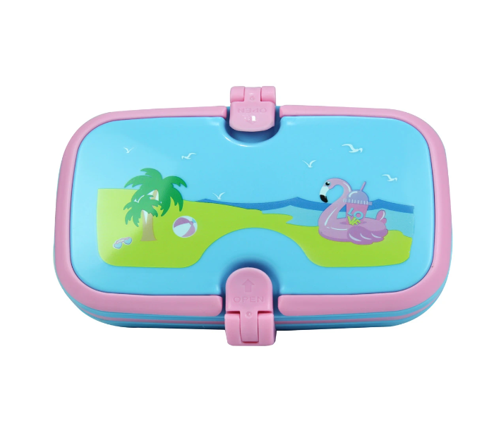 Smily Kiddos Unicorn Lunch Box - Pink And Blue in UAE