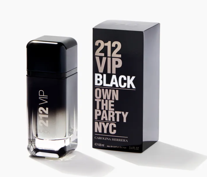 Express Delivery - Carolina Herrera 100ml 212 VIP Black Eau De Parfum for Men - ID 72249