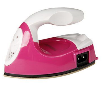 HT-979 Mini Travel Dry Iron Box Red in OMAN