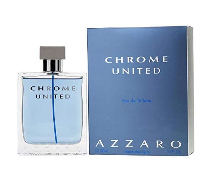 Express Delivery - Azzaro 100ml Chrome United Eau De Toilette for Men - ID 80970